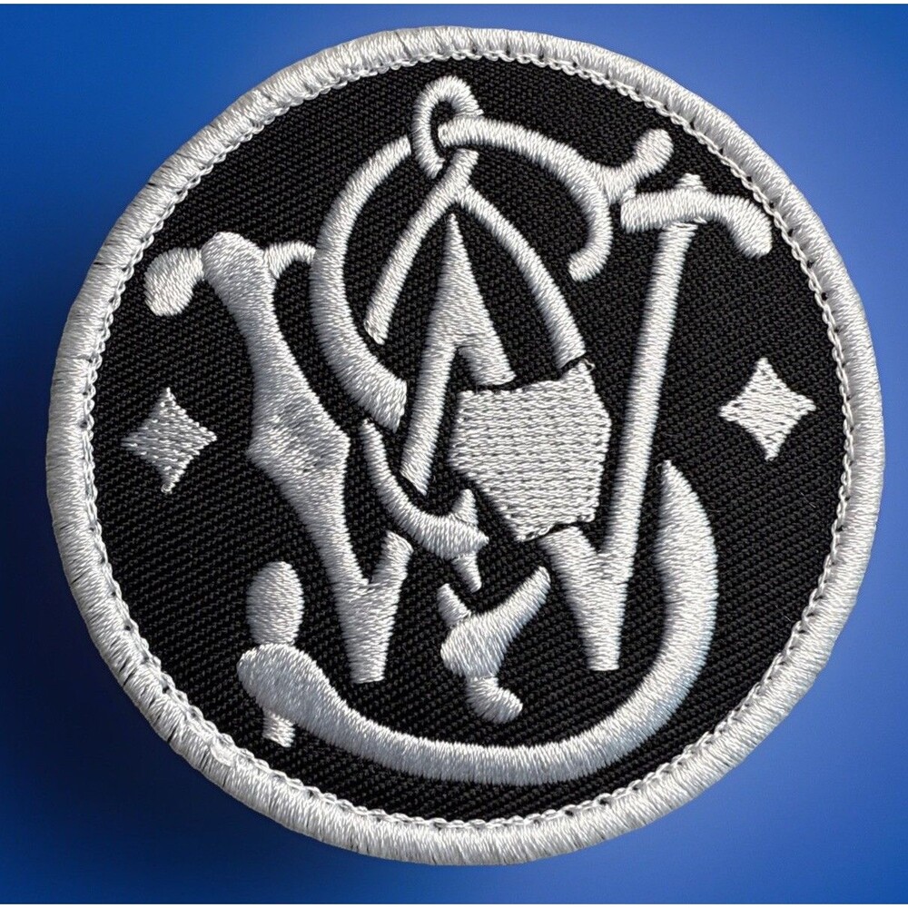 S&W Smith Wesson Hook Loop Patch Firearm Pistol Rifle M&P FOG Wagner Spiritus
